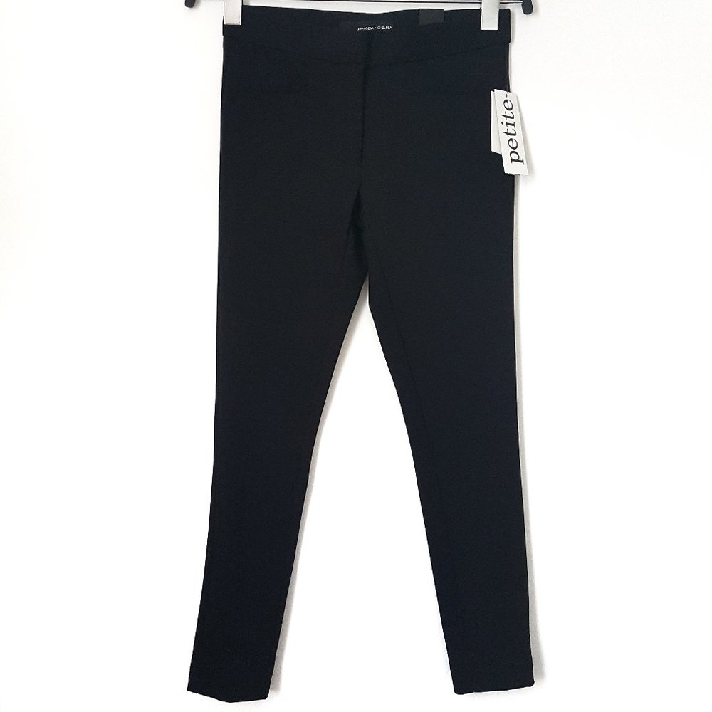 Amanda and Chelsea Narrow Leg Black Pants, 0P